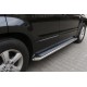 Боковые Подножки Maydos V2 (2 шт., Алюминий и Нержавейка) для Suzuki Grand Vitara 2005-2017 гг