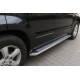 Боковые пороги Maydos V2 (2 шт., алюминий -2025 нерж) для Suzuki Grand Vitara 2005-2017 гг