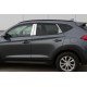 Накладки на стойки (нерж) для Hyundai Tucson TL 2016-2021 гг