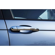Накладки на ручки (4 шт, нерж) для BMW 3 серія E-90/91/92/93 2005-2011 рр