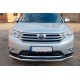 Передній захист ST008 (2010-2013, нерж) для Toyota Highlander рр