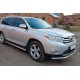 Передній захист ST008 (2010-2013, нерж) для Toyota Highlander рр