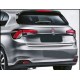 Кромка багажника (нерж) Sedan, OmsaLine - Італійська нержавійка для Fiat Tipo 2016- рр