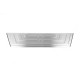 Накладка на задний бампер OmsaLine (мат, нерж) для Volkswagen Amarok 2010-2022 гг