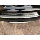 Накладка з сталі на задній бампер Carmos (нерж.) для BMW X3 F-25 2011-2018 рр