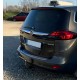 Накладка на задній бампер Carmos (нерж) для Opel Zafira C Tourer 2011-2019 рр