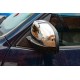 Накладки на дзеркала (2 шт., нерж) для BMW X5 E-70 2007-2013 рр