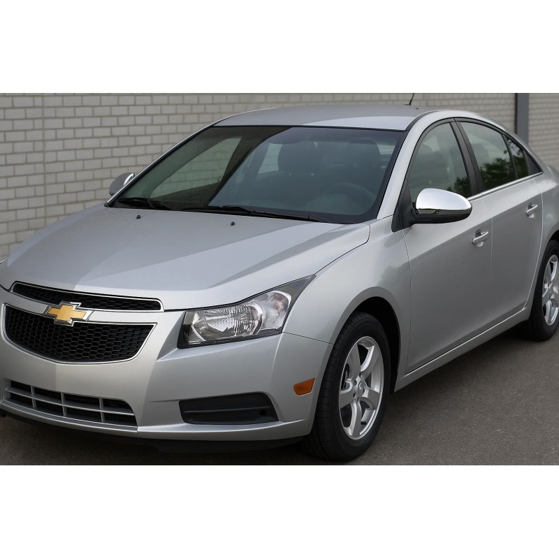 Накладки на дзеркала (2 шт., нерж) для Chevrolet Cruze 2009-2015 рр