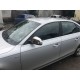 Накладки на дзеркала 2009-2012 (2 шт., нерж) для Ауди A6 C6 рр