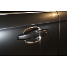 Мильнички під ручки (2 шт., нерж) для Opel Tigra 2001-2009 рр