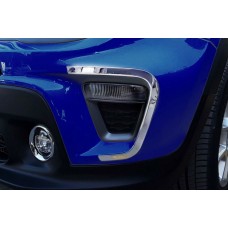Хром на туманки 2019-2025 (2 шт нерж) для Jeep Renegade