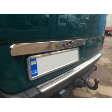 Планка над номером BlackChrome (нерж) для Volkswagen Crafter 2006-2016 гг