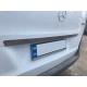 Планка над номером BlackChrome (нерж) для Mercedes Vito / V-class W447 2014- рр
