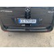 Накладка на задній бампер OmsaLine Чорний Хром (нерж) для Mercedes Vito / V-class W447 2014- рр