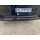 Накладка на задній бампер OmsaLine Чорний Хром (нерж) для Mercedes Vito / V-class W447 2014- рр