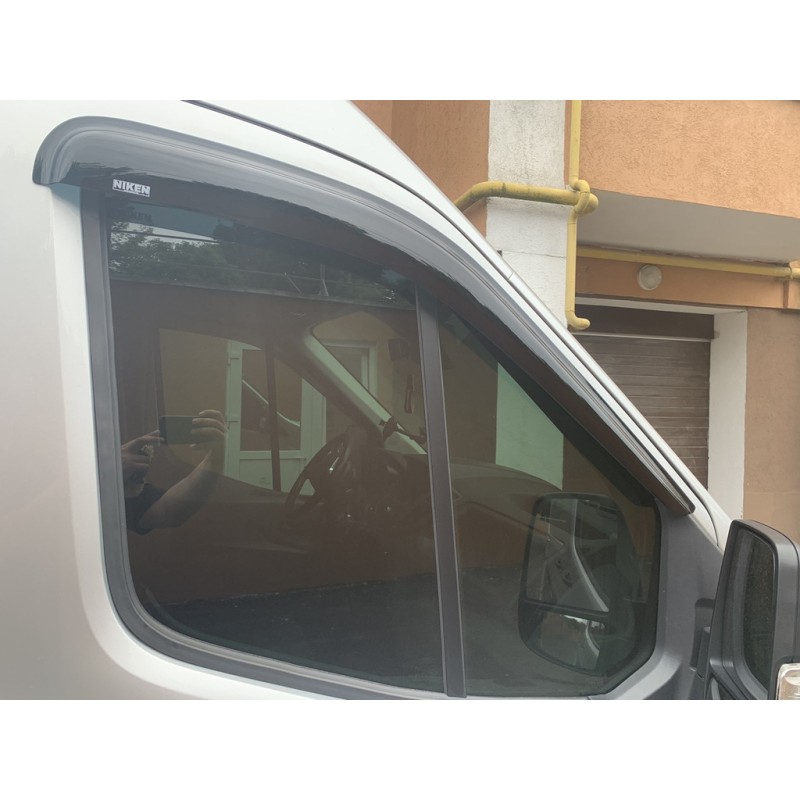 Ветровики Niken (2 шт) для Ford Transit 2014- гг Ветровики Niken (2 шт) для Ford Transit 2014- гг