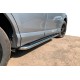 Боковые Подножки Maydos V2 (2 шт., Алюминий и Нержавейка) для Toyota Rav 4 2013-2018 гг