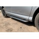 Боковые Подножки Maydos V2 (2 шт., Алюминий и Нержавейка) для Toyota Rav 4 2013-2018 гг