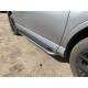 Бокові пороги Maydos V2 (2 шт., алюміній -2025 нерж) для Toyota Rav 4 2013-2018 рр