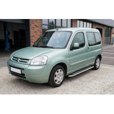 Боковые Подножки Maydos V2 (2 шт., Алюминий и Нержавейка) для Citroen Berlingo 1996-2008 гг