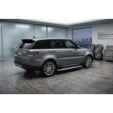 Боковые Подножки Maydos V2 (2 шт., Алюминий и Нержавейка) для Range Rover Sport 2014-2022 гг