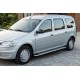 Боковые Подножки Maydos V2 (2 шт., Алюминий и Нержавейка) для Renault Logan MCV 2005-2013 гг