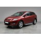 Боковые Подножки Maya V2 (2 шт., Алюминий) для Mazda CX-7 2006-2012 гг