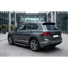 Бокові пороги Duru (2 шт., алюміній) для Volkswagen Tiguan 2016-2023 рр