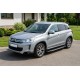 Боковые пороги RedLine V1 (2 шт., алюминий) для Citroen C-4 Aircross 2012-2017 гг