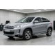 Боковые пороги Rainbow (2 шт., алюминий) для Citroen C-4 Aircross 2012-2017 гг