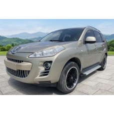 Боковые Подножки Maya V2 (2 шт., Алюминий) для Peugeot 4007 2007-2013 гг