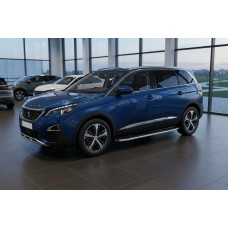 Боковые Подножки Fullmond (2 шт., Алюминий) для Peugeot 5008 2016-2023 гг