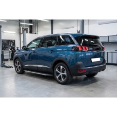 Боковые Подножки Duru (2 шт., Алюминий) для Peugeot 5008 2016-2023 гг