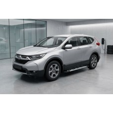Бокові пороги Sunrise (2 шт., алюміній) для Honda CRV 2017-2022 рр