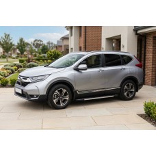 Бокові пороги RedLine V1 (2 шт., алюміній) для Honda CRV 2017-2022 рр