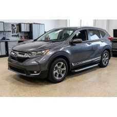 Бокові пороги BlackLine (2 шт, алюміній) для Honda CRV 2017-2022 рр
