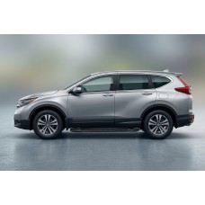 Боковые Подножки RedLine Black (2 шт., Алюминий) для Honda CRV 2017-2022 гг