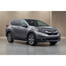 Бокові пороги Tayga Grey (2 шт., алюміній) для Honda CRV 2017-2022 рр