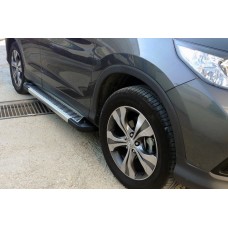 Бокові пороги Line (2 шт., алюміній) для Honda CRV 2017-2022 рр