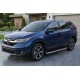 Боковые Подножки Maydos V1 (2 шт., Алюминий и Нержавейка) для Honda CRV 2017-2022 гг