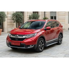 Бокові пороги Rainbow (2 шт., алюміній) для Honda CRV 2017-2022 рр