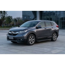 Бокові пороги Bosphorus Black (2 шт., алюміній) для Honda CRV 2017-2022 рр