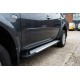 Боковые Подножки Allmond Grey (2 шт., Алюминий) для Mitsubishi L200 2015-2024 гг