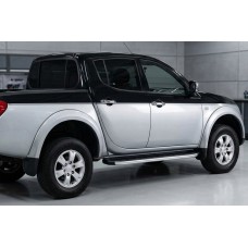 Бокові пороги Fullmond (2 шт., алюміній) для Fiat Fullback 2016- рр