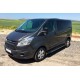 Боковые пороги Bosphorus Grey (2 шт., алюминий) Длинная База для Ford Custom 2013-2022 гг