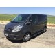 Бокові пороги Bosphorus Grey (2 шт., алюміній) Довга база для Ford Custom 2013-2022 рр