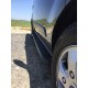 Бокові пороги Bosphorus Grey (2 шт., алюміній) Довга база для Ford Custom 2013-2022 рр