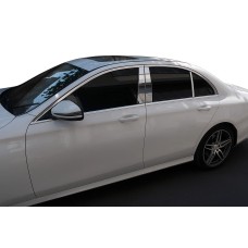 Накладки на стійки (нерж) для Mercedes E-сlass W213 2016-2023 рр