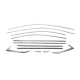 Повна окантовка вікон (нерж) для Skoda Superb 2015-2024 рр