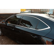Повна окантовка вікон (нерж) для Skoda Superb 2015-2024 рр